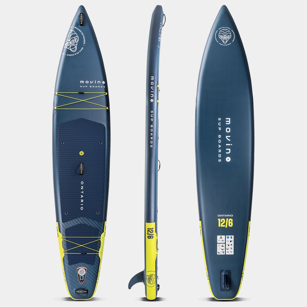 SUP-Board Movino ONTARIO Touring 12'16'' (navy blue-lime)