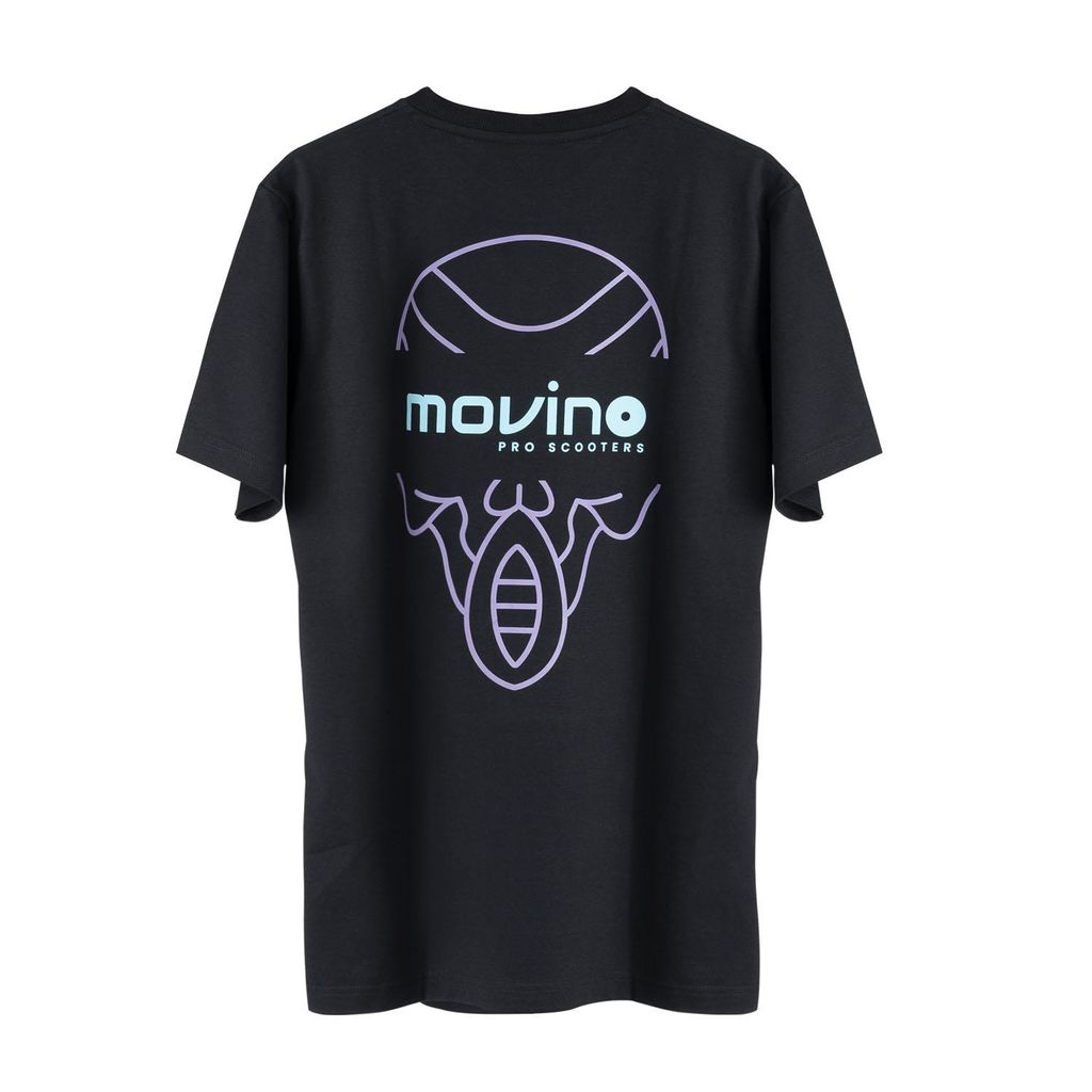 T-SHIRT - TURQUOISE/VIOLET